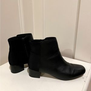 Clark’s Chartli Valley Black Leather Boots - 9M